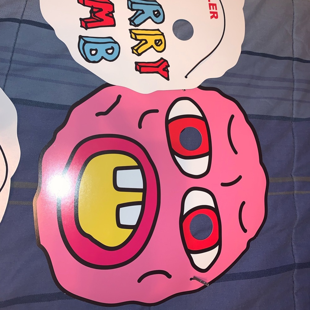 Tyler the Creator Cherry Bomb mask